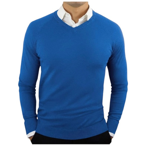 LIZ CLAIBORNE Men's 100% Merino Wool Classic Fit V-Neck Sweater‎ Size 3XLT